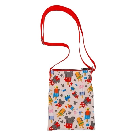 NEW Loungefly Disney Mickey Mouse & Friends Popsicle Crossbody Bag Purse - Picture 2 of 4